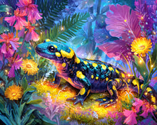 Charger l&#39;image dans la galerie, Diamond Painting - Broderie Diamant - Salamandre à Pois