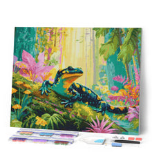 Charger l'image dans la galerie, Broderie Diamant - Salamandre des Bois