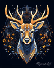 Charger l'image dans la galerie, Diamond Painting - Broderie Diamant - Renne Majestueux 40x50cm toile tendue sur châssis