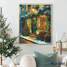 Charger l&#39;image dans la galerie, Broderie Diamant - Porte Verte Festive