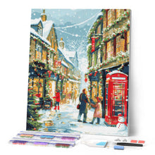 Charger l'image dans la galerie, Broderie Diamant - Rue de Noël Britannique