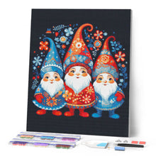 Charger l'image dans la galerie, Broderie Diamant - Trio de Lutins