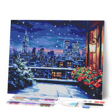 Charger l'image dans la galerie, Broderie Diamant - Balcon d'Hiver