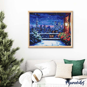 Broderie Diamant - Balcon d'Hiver