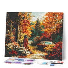 Charger l'image dans la galerie, Broderie Diamant - Adieu en automne