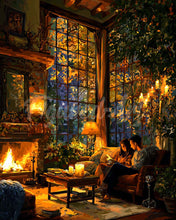 Charger l&#39;image dans la galerie, Diamond Painting - Broderie Diamant - Soirée d&#39;automne douillette