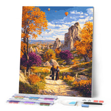 Charger l'image dans la galerie, Broderie Diamant - Automne romantique en Cappadoce