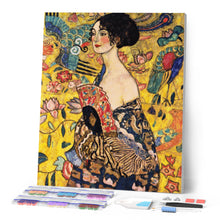 Charger l'image dans la galerie, Diamond Painting - La Femme à l’éventail - Klimt