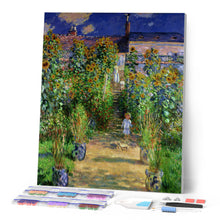Charger l'image dans la galerie, Diamond Painting - Le Jardin de l’artiste à Vétheuil - Monet