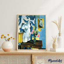 Charger l'image dans la galerie, Diamond Painting - Torso en plâtre avec bouquet de fleurs - Matisse