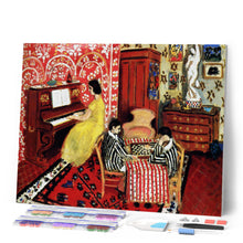 Charger l'image dans la galerie, Diamond Painting - Le Pianiste et les joueurs de dames - Matisse