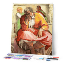 Charger l'image dans la galerie, Diamond Painting - Le Prophète Jérémie - Michel-Ange