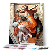 Charger l'image dans la galerie, Diamond Painting - La Sibylle libyenne - Michel-Ange