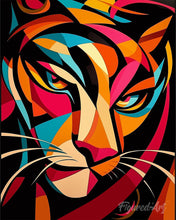 Charger l'image dans la galerie, Diamond Painting - Broderie Diamant - Tigre 2 Abstrait Éclatant
