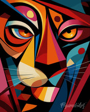 Charger l'image dans la galerie, Diamond Painting - Broderie Diamant - Tigre 3 Abstrait Éclatant