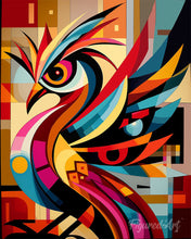Charger l'image dans la galerie, Diamond Painting - Broderie Diamant - Oiseau Abstrait Éclatant