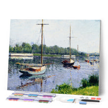 Charger l'image dans la galerie, Diamond Painting - Le Bassin d'Argenteuil, 1882 - Caillebotte