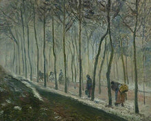 Charger l'image dans la galerie, Diamond Painting - Diamond Painting - La route, effet de neige, 1879 - Pissarro