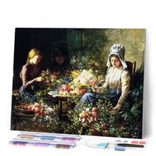 Charger l'image dans la galerie, Diamond Painting - Flower Sellers - Abbott Fuller Graves