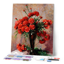 Charger l'image dans la galerie, Diamond Painting - Carnations in a silver vase - Abbott Fuller Graves
