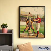 Charger l'image dans la galerie, Diamond Painting - Joueurs de baseball rétro