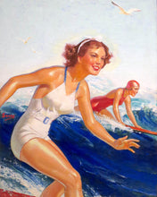 Charger l'image dans la galerie, Diamond Painting - Diamond Painting - Surfeuses d’Hawaï