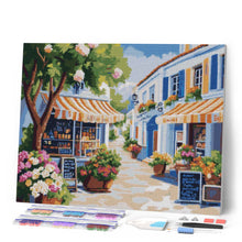 Charger l'image dans la galerie, Diamond Painting - Rue des Fleurs Ensoleillée