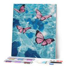 Charger l'image dans la galerie, Diamond Painting - Papillons Roses sur l’Eau