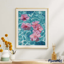 Charger l'image dans la galerie, Diamond Painting - Fleurs de Cerisier Flottantes