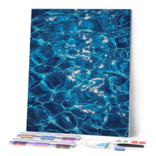 Charger l'image dans la galerie, Diamond Painting - Reflets de Lumière Turquoise