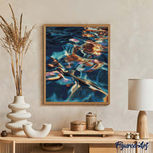 Charger l'image dans la galerie, Diamond Painting - Réfractions Dorées