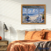 Charger l'image dans la galerie, Diamond Painting - Porche de Sérénité Côtière