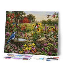 Charger l'image dans la galerie, Diamond Painting - Jardin des Oiseaux