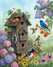 Charger l'image dans la galerie, Diamond Painting - Diamond Painting - Jardin aux Nichoirs