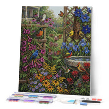 Charger l'image dans la galerie, Diamond Painting - Ailes parmi les Fleurs
