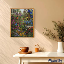 Charger l'image dans la galerie, Diamond Painting - Ailes parmi les Fleurs