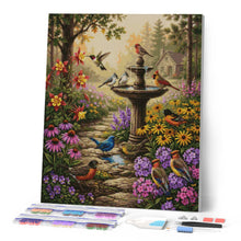 Charger l'image dans la galerie, Diamond Painting - Symphonie de la Fontaine du Jardin