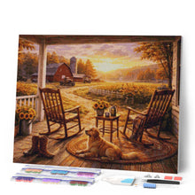 Charger l'image dans la galerie, Diamond Painting - Porche Champêtre Paisible