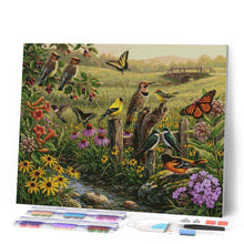 Charger l'image dans la galerie, Diamond Painting - Harmonie des Fleurs Sauvages