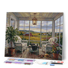 Charger l'image dans la galerie, Diamond Painting - Porche Paisible
