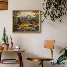 Charger l'image dans la galerie, Diamond Painting - Rêve de Chalet Alpin