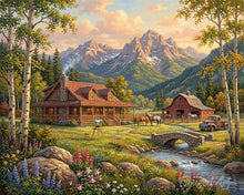 Charger l'image dans la galerie, Diamond Painting - Diamond Painting - Rêve de Chalet Alpin