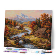 Charger l'image dans la galerie, Diamond Painting - Automne au Bord de la Rivière