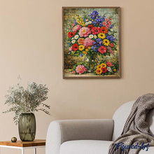 Charger l'image dans la galerie, Diamond Painting - Vase de Fleurs Sauvages Colorées