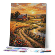 Charger l'image dans la galerie, Diamond Painting - Route de Campagne