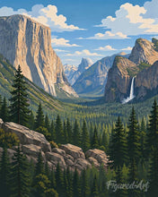 Charger l'image dans la galerie, Diamond Painting - Diamond Painting - Parc national de Yosemite - Californie