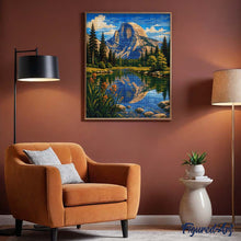 Charger l'image dans la galerie, Diamond Painting - Parc national de Yosemite, Half Dome - Californie