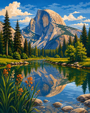 Charger l'image dans la galerie, Diamond Painting - Diamond Painting - Parc national de Yosemite, Half Dome - Californie