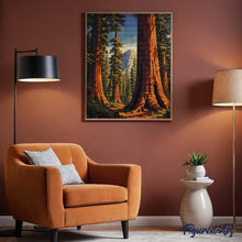 Charger l'image dans la galerie, Diamond Painting - Parc national de Yosemite, Mariposa Grove - Californie