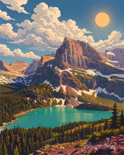 Charger l'image dans la galerie, Diamond Painting - Diamond Painting - Parc national des Glaciers - Montana